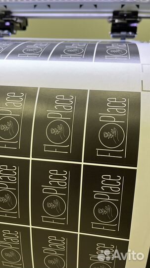 Печать наклеек, стикеров любого размера и формы