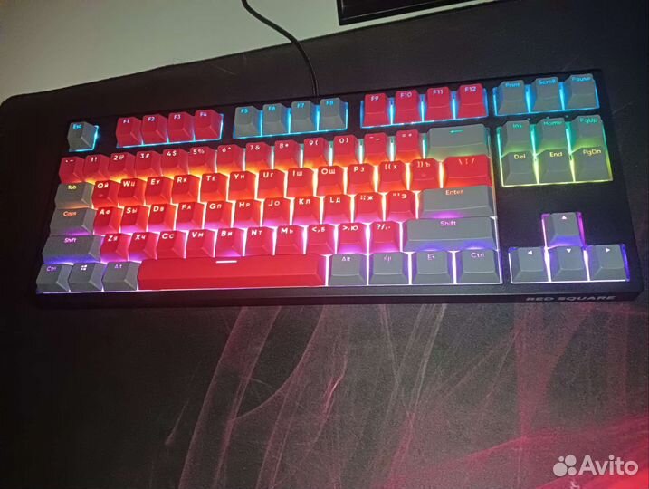 Игровая клавиатура с подсветкой Red square