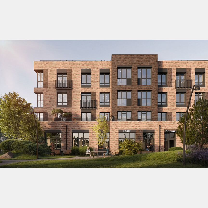 2-к. квартира, 68,3 м², 1/4 эт.