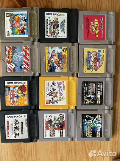 Игры на gameboy и Color картриджи
