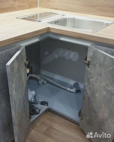 Кухня на заказ с фасадами Mattelux