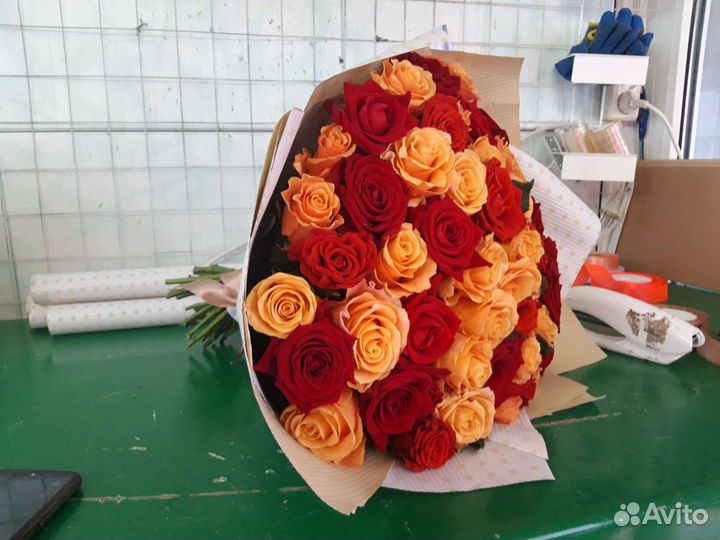 51 Роза, доставка цветов