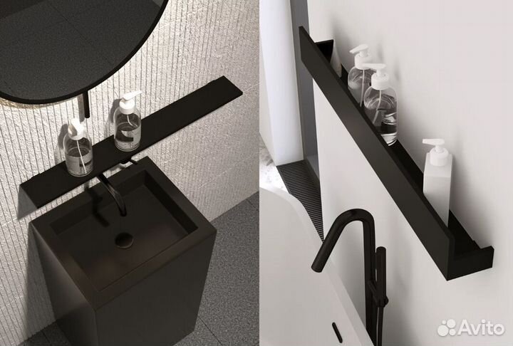 Полка из акрилового камня