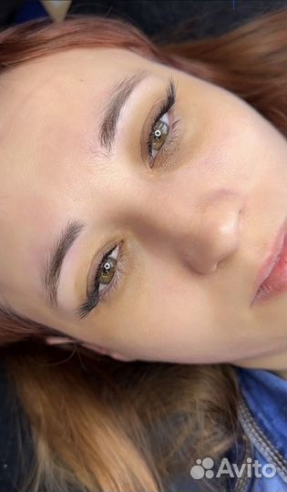 Наращивание ресниц модель