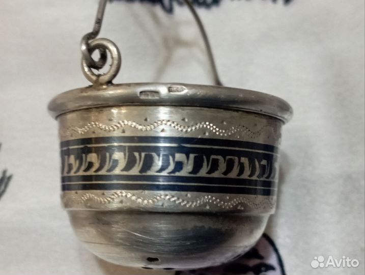 Ситечко для чая Серебро