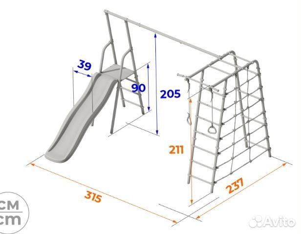 Детский комплекс для улицы, Богатырь+