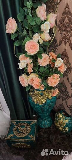 Ваза шкатулка кашпо