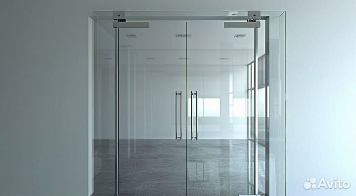 Стеклянная дверь от производителя