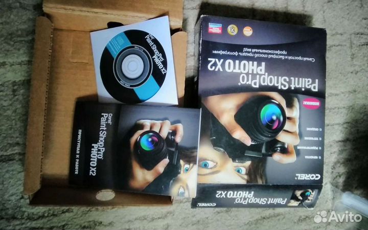 Программа Corel фотошоп диск