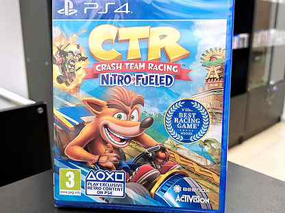 CTR Crash Team Racing Nitro Fueled (PS4) новый