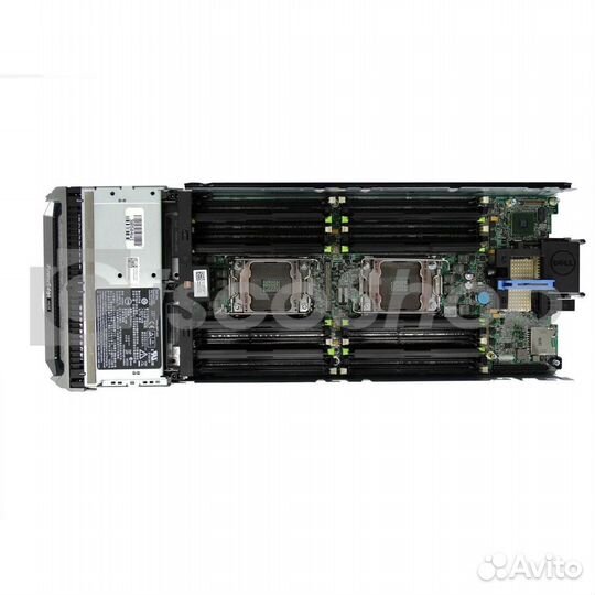 Блейд-сервер dell PowerEdge M620, 2 процессора Int