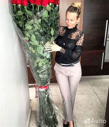 Букет роз 101 роза 51 роза