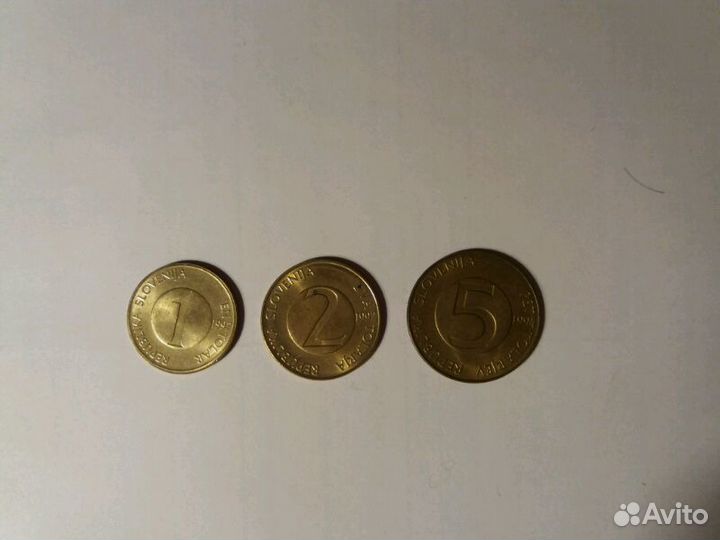 Словения монеты