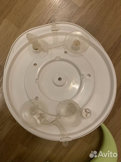 Стульчик для купания happy baby со съемным бампер