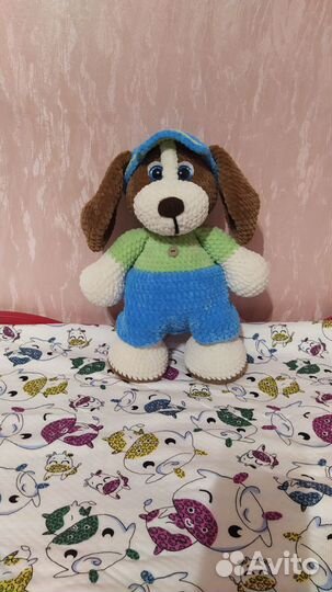 Вязанные игрушки ручной работы