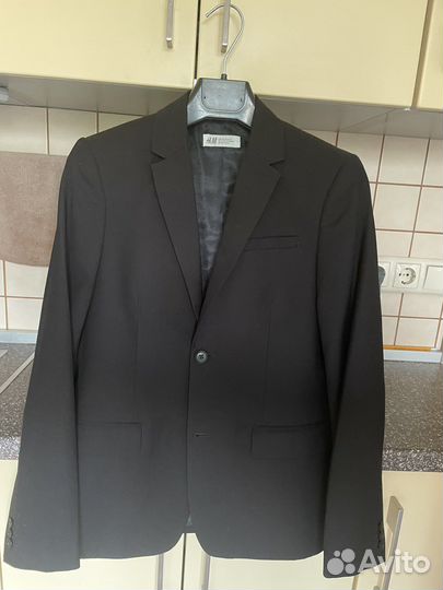 Пиджак H&M для мальчика 158 черный