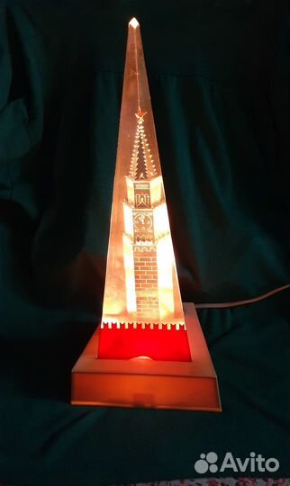 Ночник Спасская башня Кремль.оригинал СССР