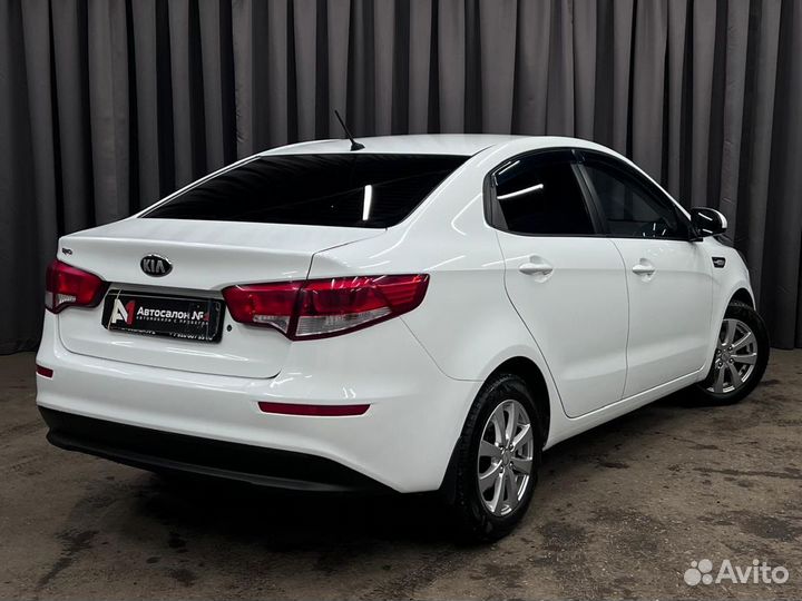 Kia Rio 1.6 AT, 2016, 164 440 км