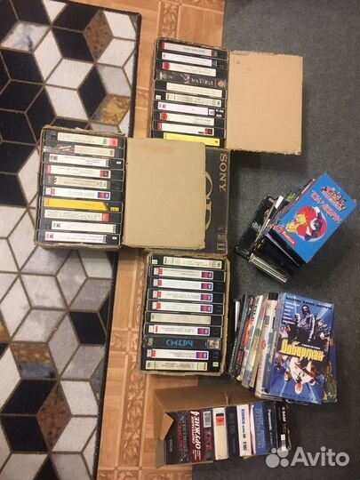Видеокассеты vhs