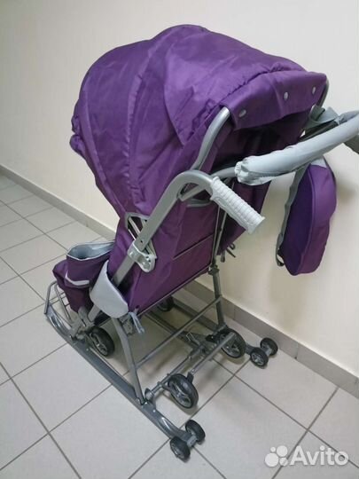 Санки коляска Ника для инвалидов