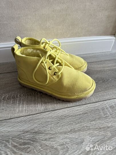Желтые ugg