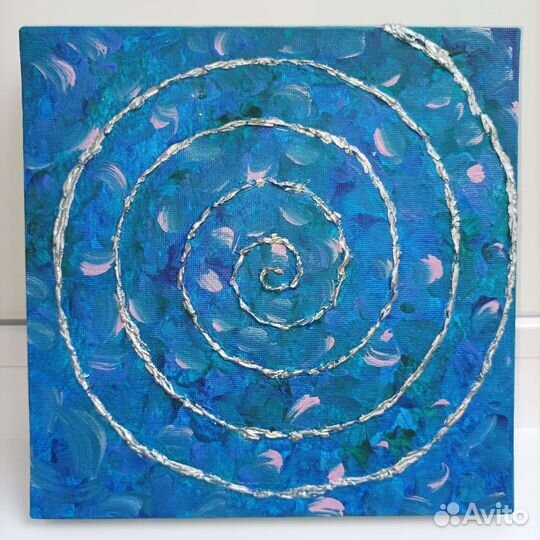 Дизайнерская картина в современный интерьер