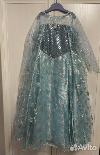 Костюм эльзы холодное сердце с туфлями