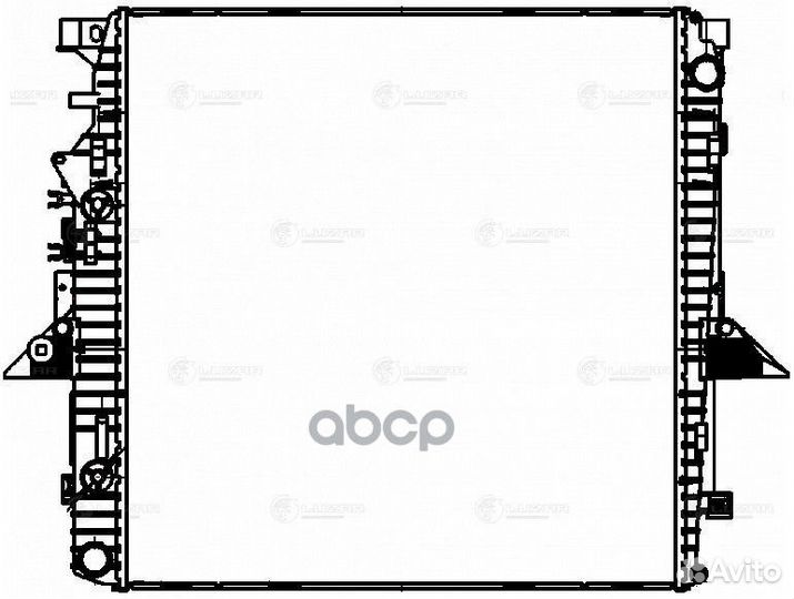 Радиатор land rover discovery III 4.0-4.4/4.4TD