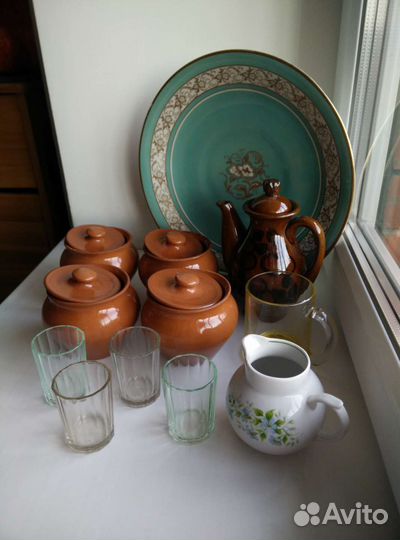 Посуда пакетом б/у