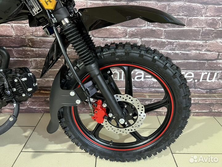 Мопед Alpha Black Premium 125 Off Road (2023г.в)