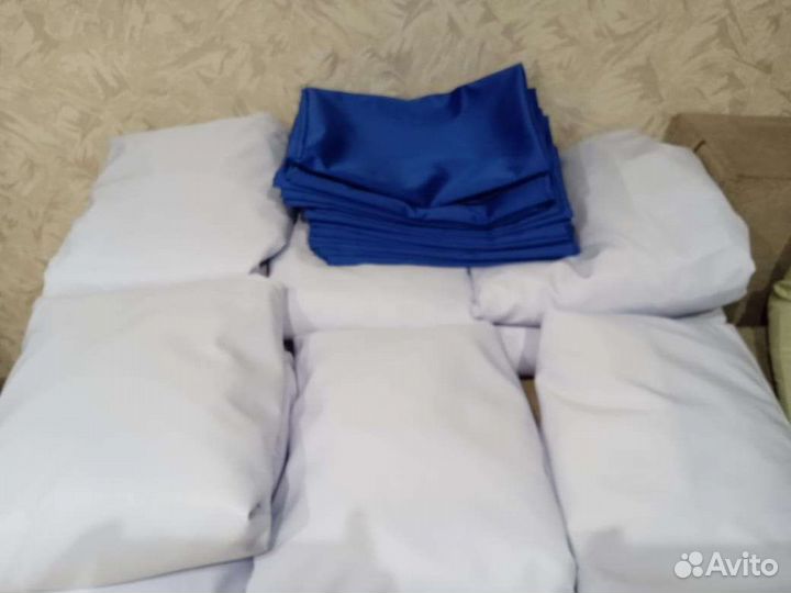 Скатерти синие и терракот