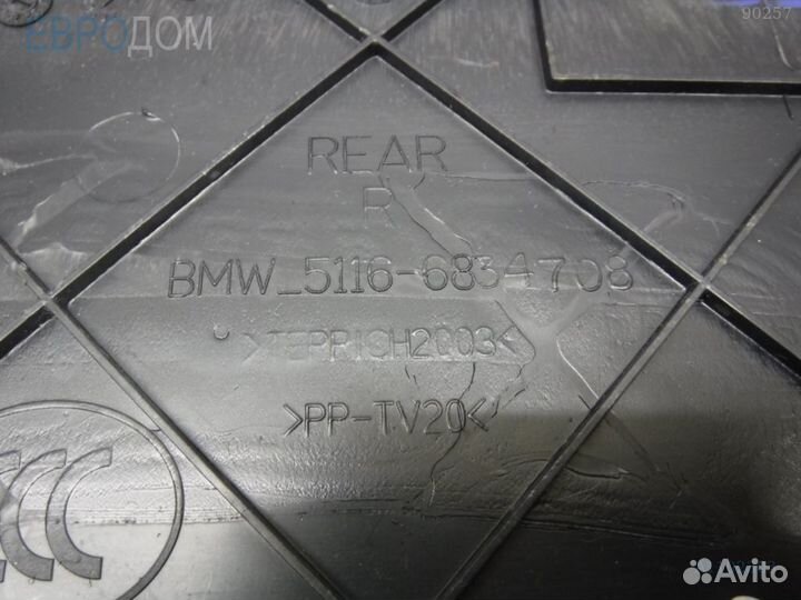 Накладка центральной консоли правая BMW F15 s1102303