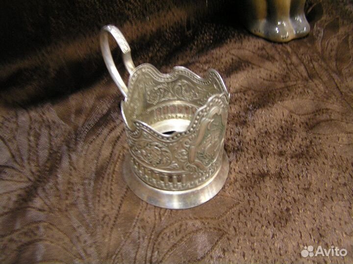 Подстаканник мельхиор