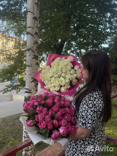 Цветы букеты 51 роза