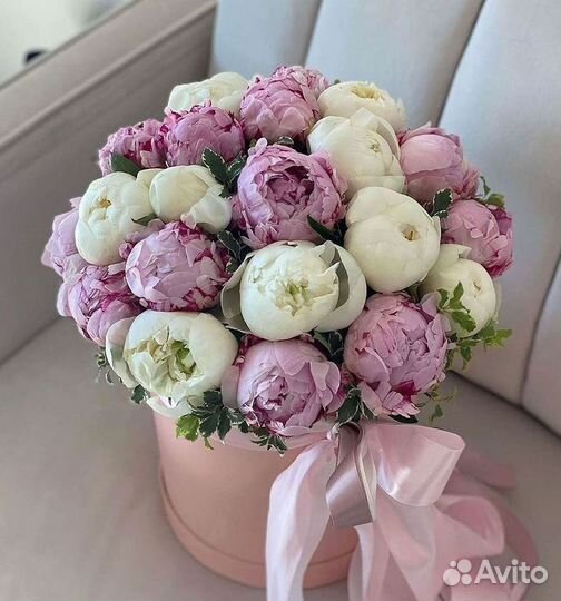 Пионы Букет пионов