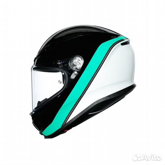 Шлем интеграл AGV K-6 multi Flash Matt