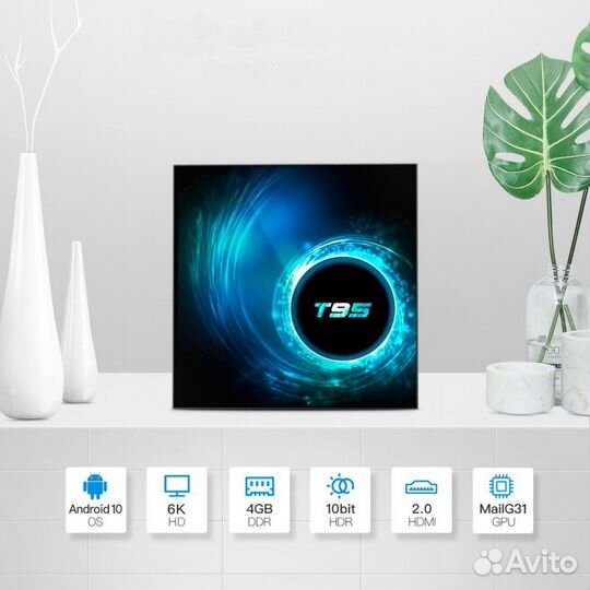 Тв-приставка T95 32/4Gb, Android