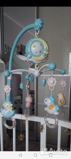 Мобиль на кроватку с проектором