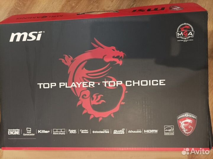 Игровой Ноутбук MSI В хорошем состоянии