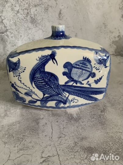 Авторский штоф Гжель