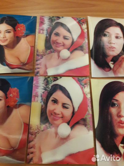 Стерео открытки 3d объемные девушки - Япония