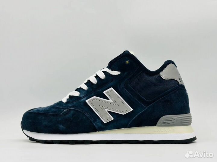 Кроссовки New Balance 574 Кожаные Зимние