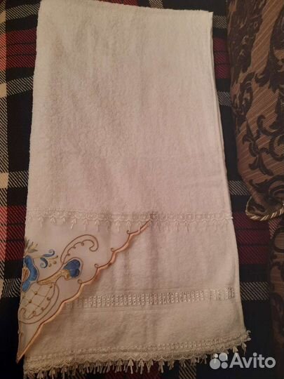 Полотенце махровые крестильное