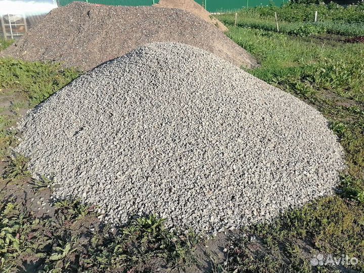 Отсев и щебень