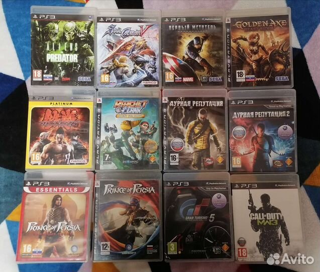 Игры диски для ps3