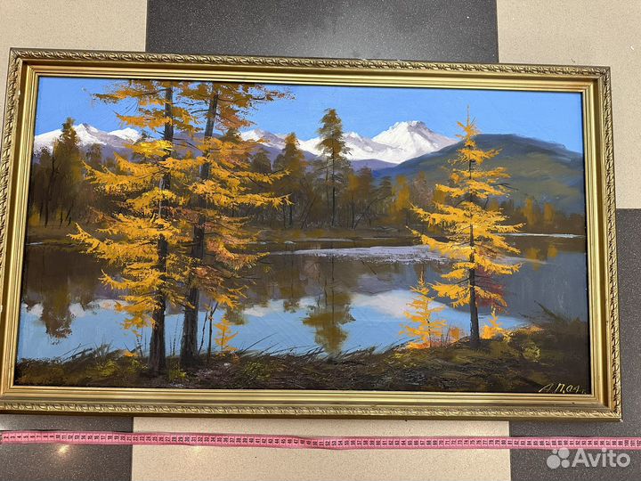 Картина маслом на холсте пейзаж