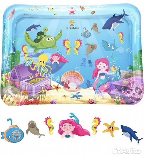 Детский водный коврик