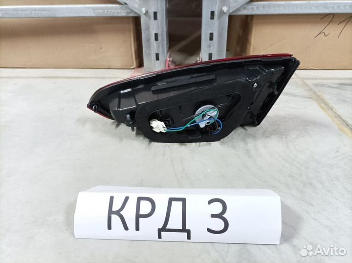 Фонарь левый внутренний Kia Cerato 3 2013