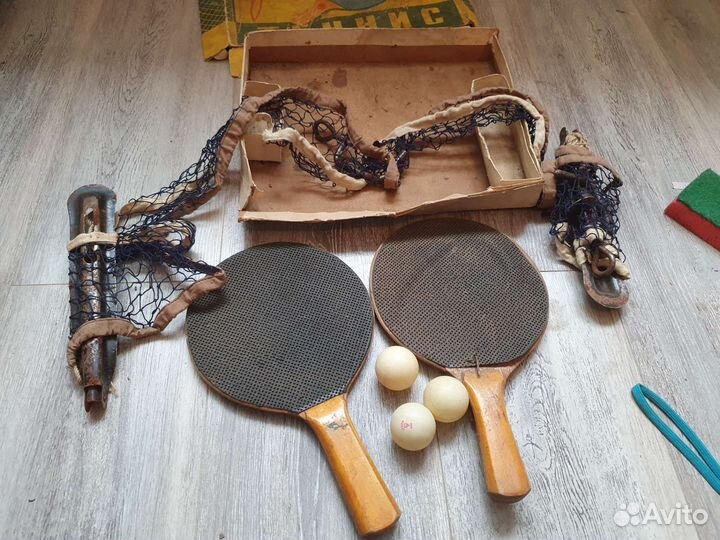 Игра настольный теннис СССР