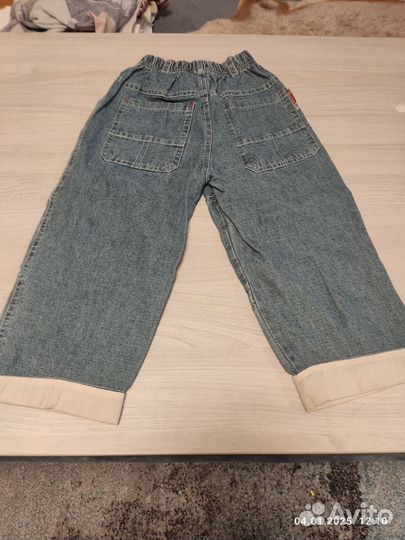Джинсы на мальчика 3 года (60 см)